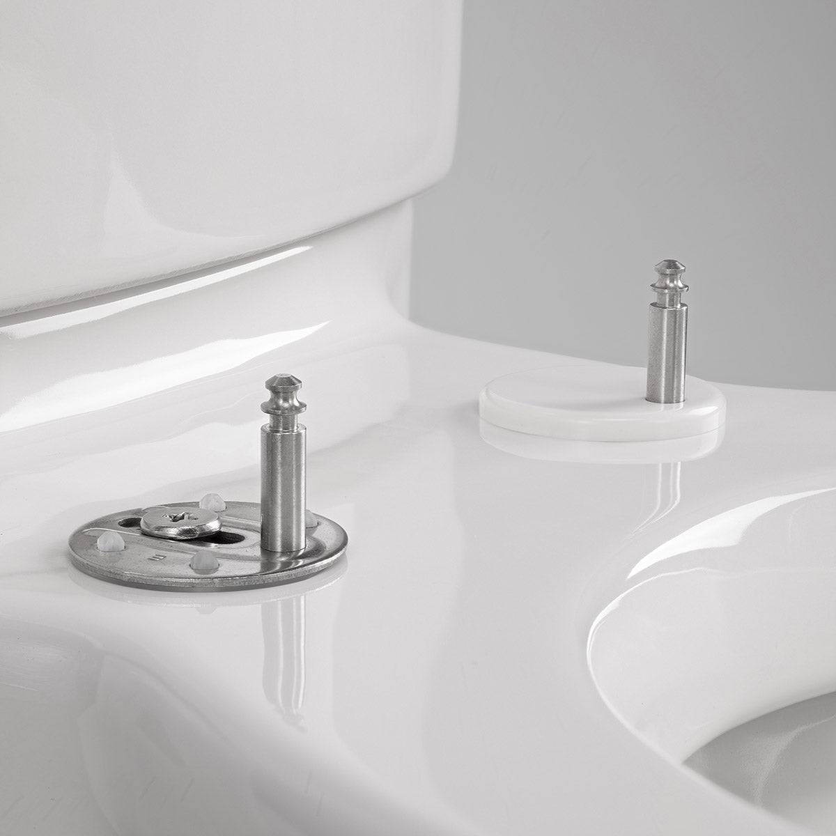 Komplettes Set von Montage-Hardware f¨¹r Executive Toilettensitze