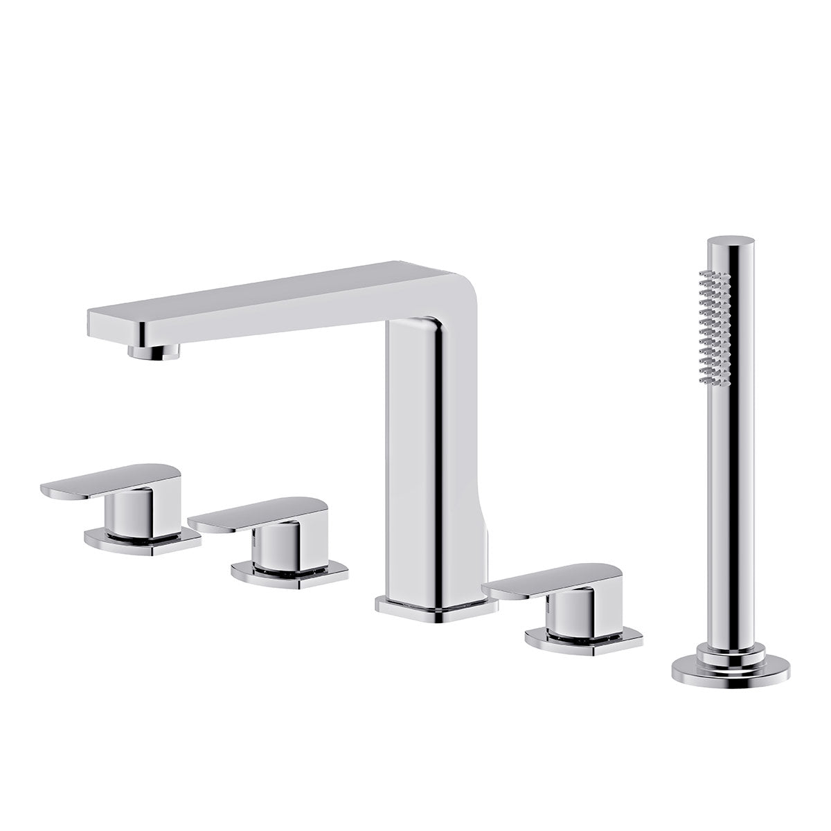 Milano Deck Mount Tub F¨¹ller mit Handspray