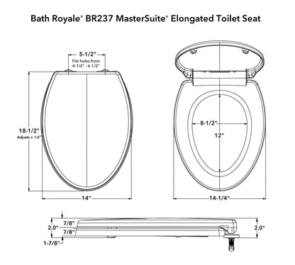 MasterSuite Toilettensitz