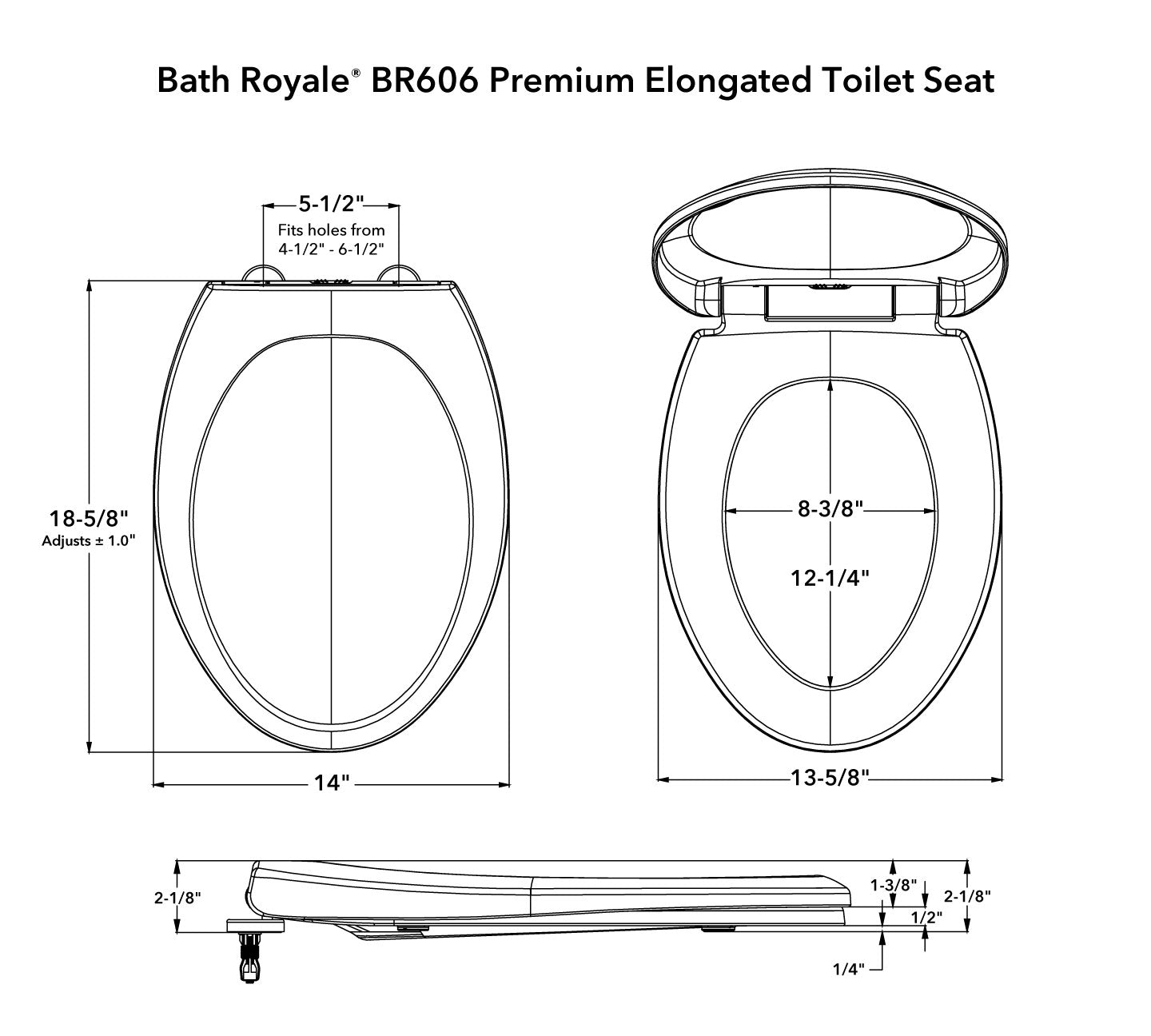Premium Toilettensitz
