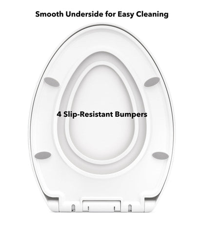 Premium Familientoilettensitz mit eingebautem Kindersitz