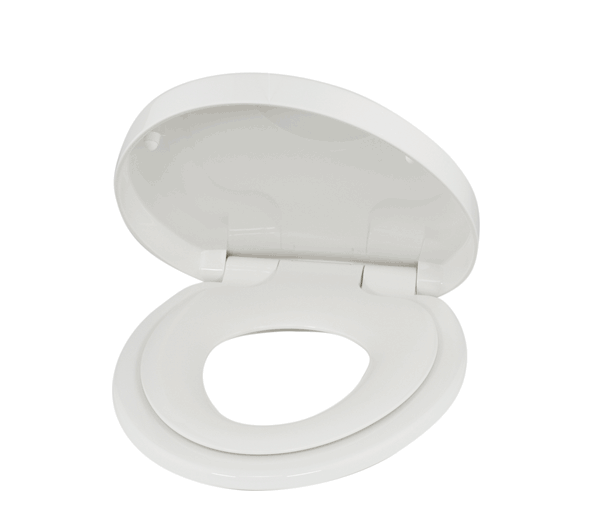 Premium Familientoilettensitz mit eingebautem Kindersitz