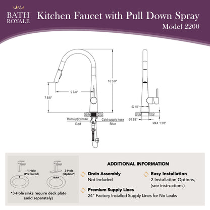 K¨¹chenarmatur mit Pull Out Spray