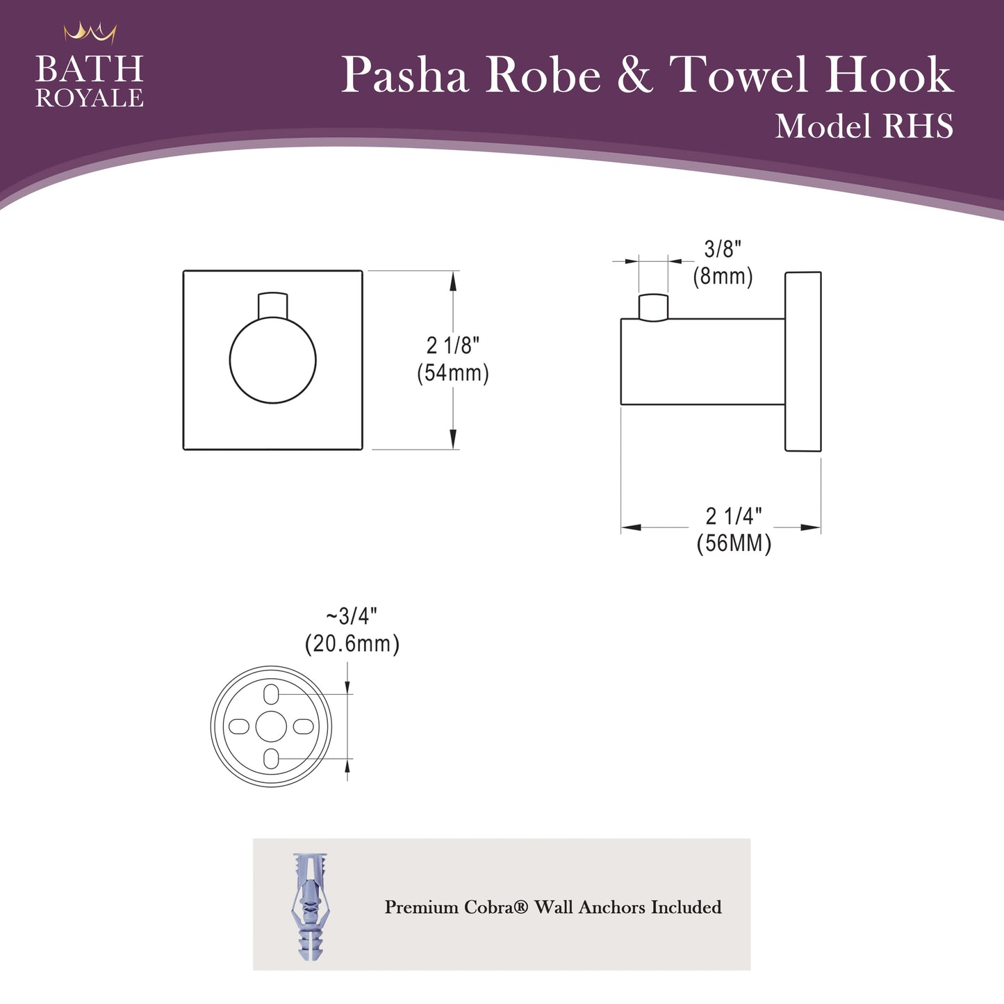 Pasha Robe Hook