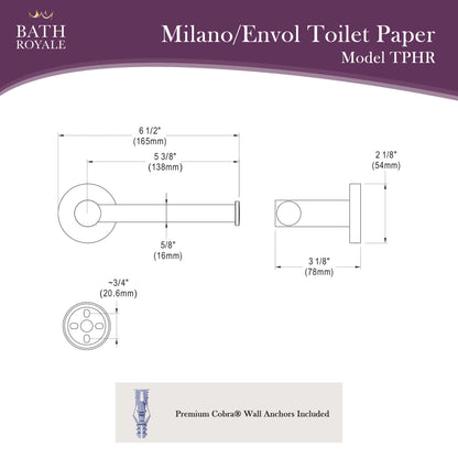 Milano/Envol Toilettenpapierhalter