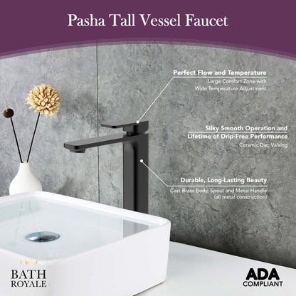 Pasha Tall Lav Wasserhahn