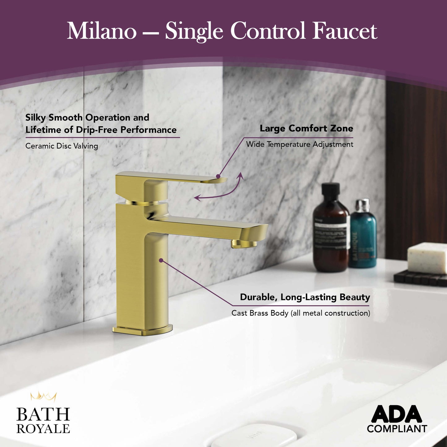 Milano Lav Wasserhahn