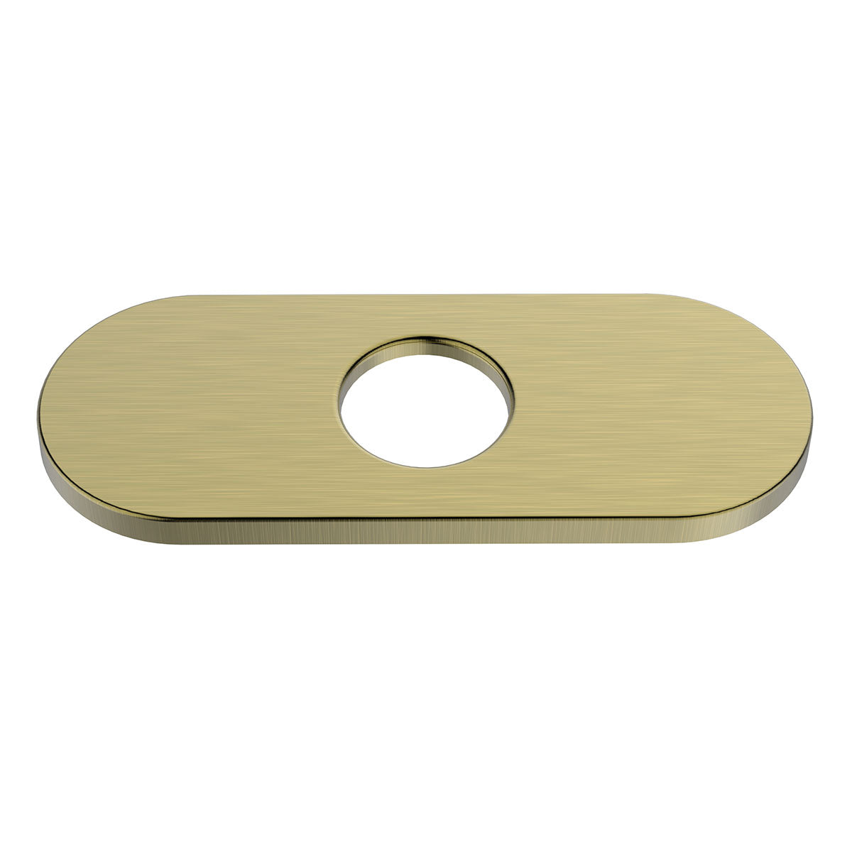 Badezimmer Sink Deck Platte (Loch Abdeckung) Runde f¨¹r Sinks mit 4' Centerset L?cher