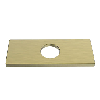 Badezimmer Sink Deck Plate Square (Loch Abdeckung) f¨¹r 4' Spread Holes