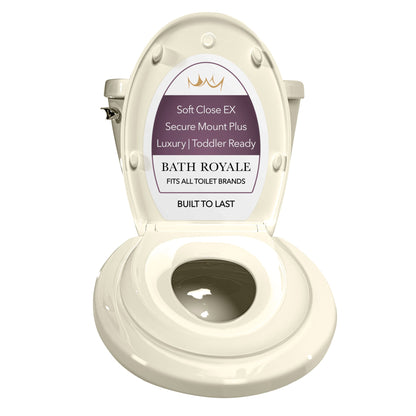 Kingsport Familientoilettensitz mit eingebautem Kindersitz